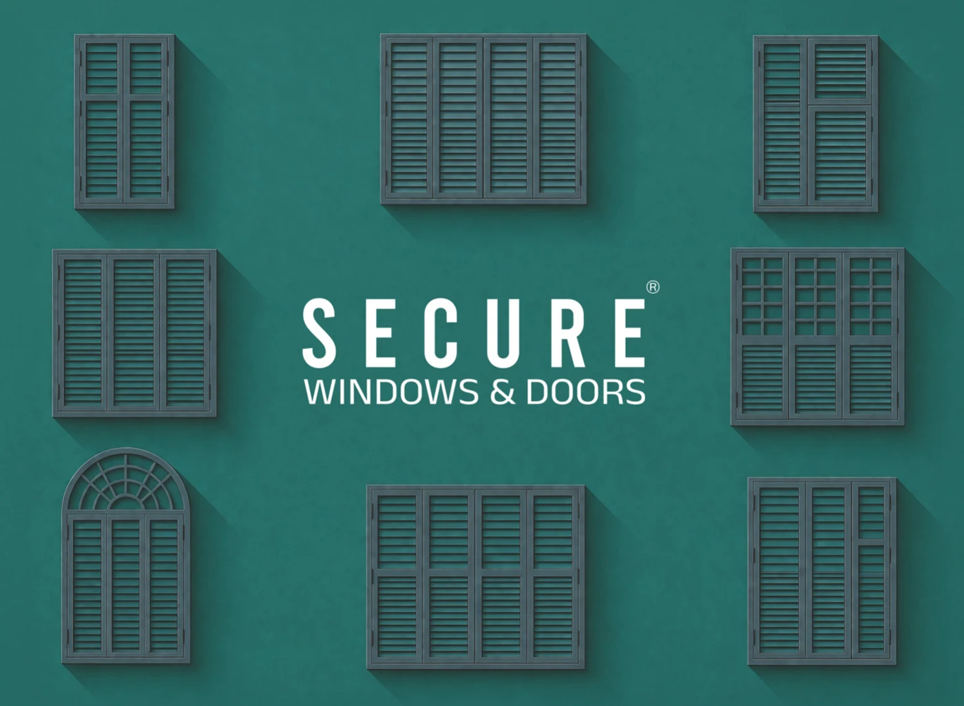 Cover of the SECURE windows and doors catalogue