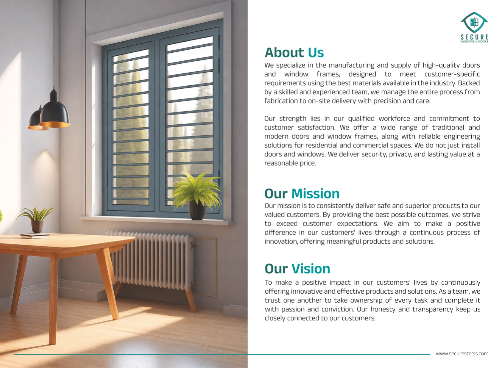 SECURE catalogue, page 2