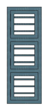 1-panel steel window SC102