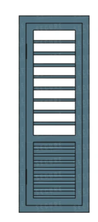 1-panel steel window SC105