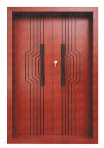Double steel door SD104