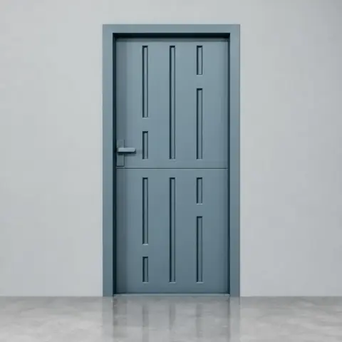 Designer Steel Door — Single
